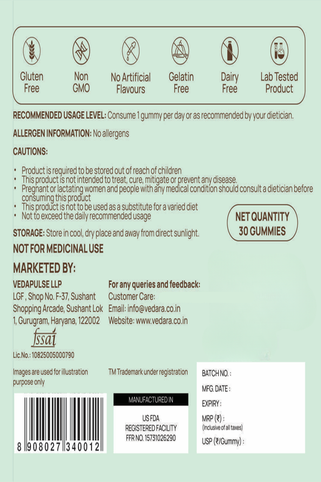 Beauty Glow Gummies - Hair, Skin & Nail Supplement