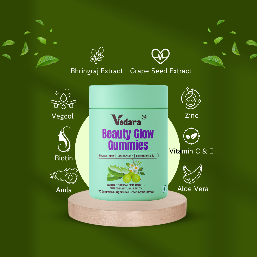 Beauty Glow Gummies - Hair, Skin & Nail Supplement