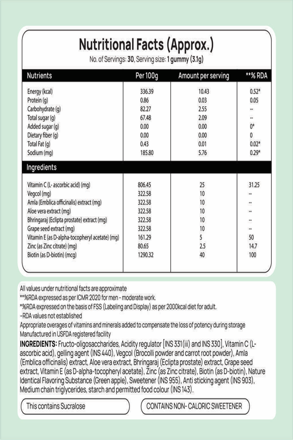 Beauty Glow Gummies - Hair, Skin & Nail Supplement