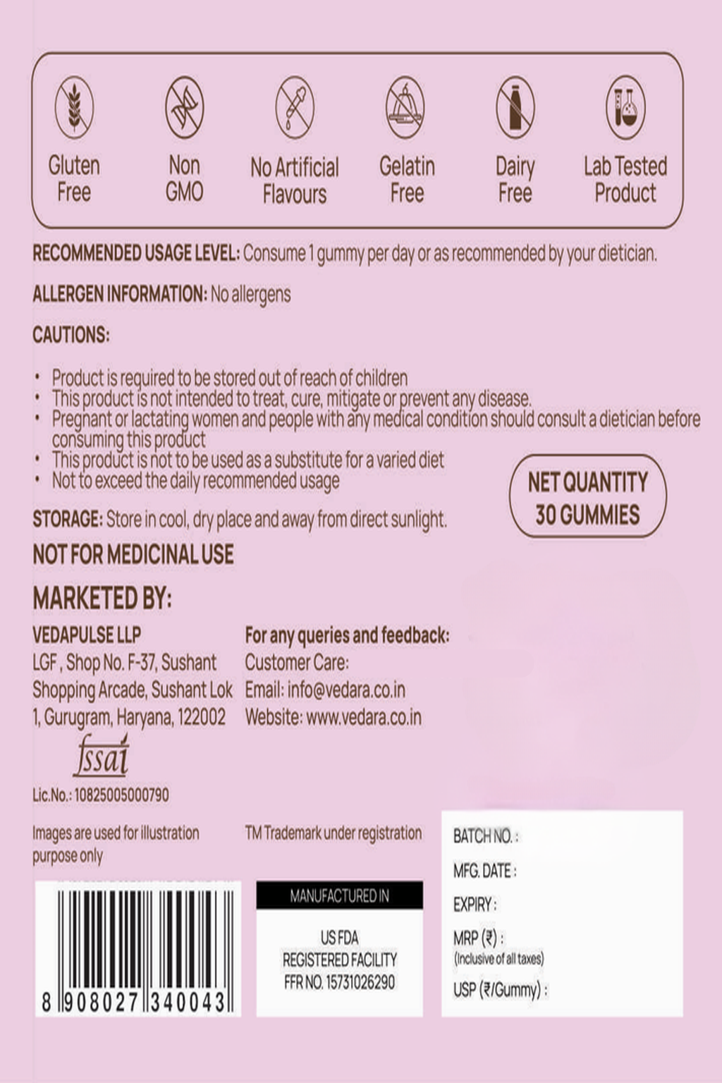 Women's Wellness Gummies - Complete Daily Health Support