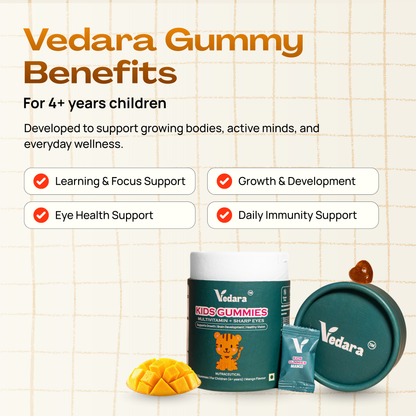 Kids Gummies - Children's Multivitamin with Eye Support