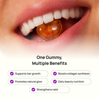 Beauty Glow Gummies - Hair, Skin & Nail Support