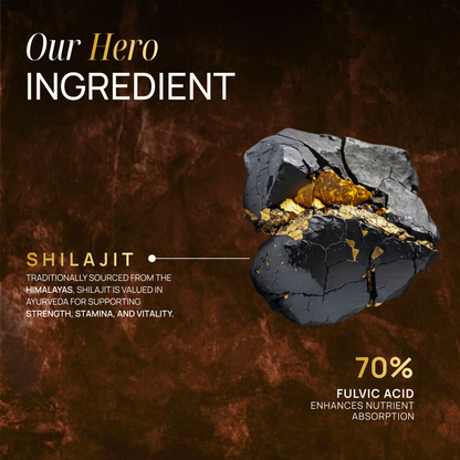 Shilajit Gold Gummies - Pure Himalayan Energy