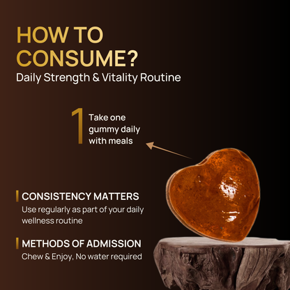 Shilajit Gold Gummies - Pure Himalayan Energy