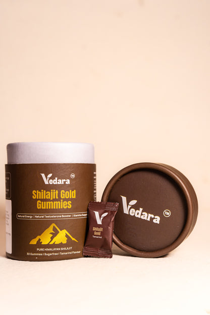 Shilajit Gold Gummies - Pure Himalayan Energy Supplement