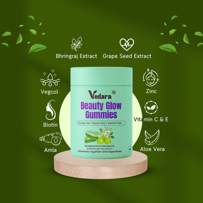 Beauty Glow Gummies - Hair, Skin & Nail Supplement
