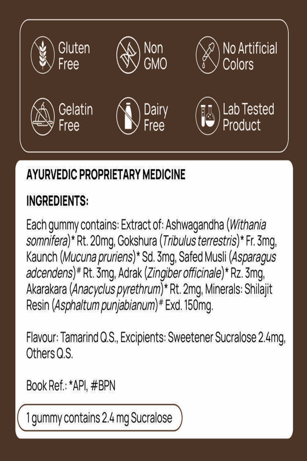 Shilajit Gold Gummies - Pure Himalayan Energy Supplement